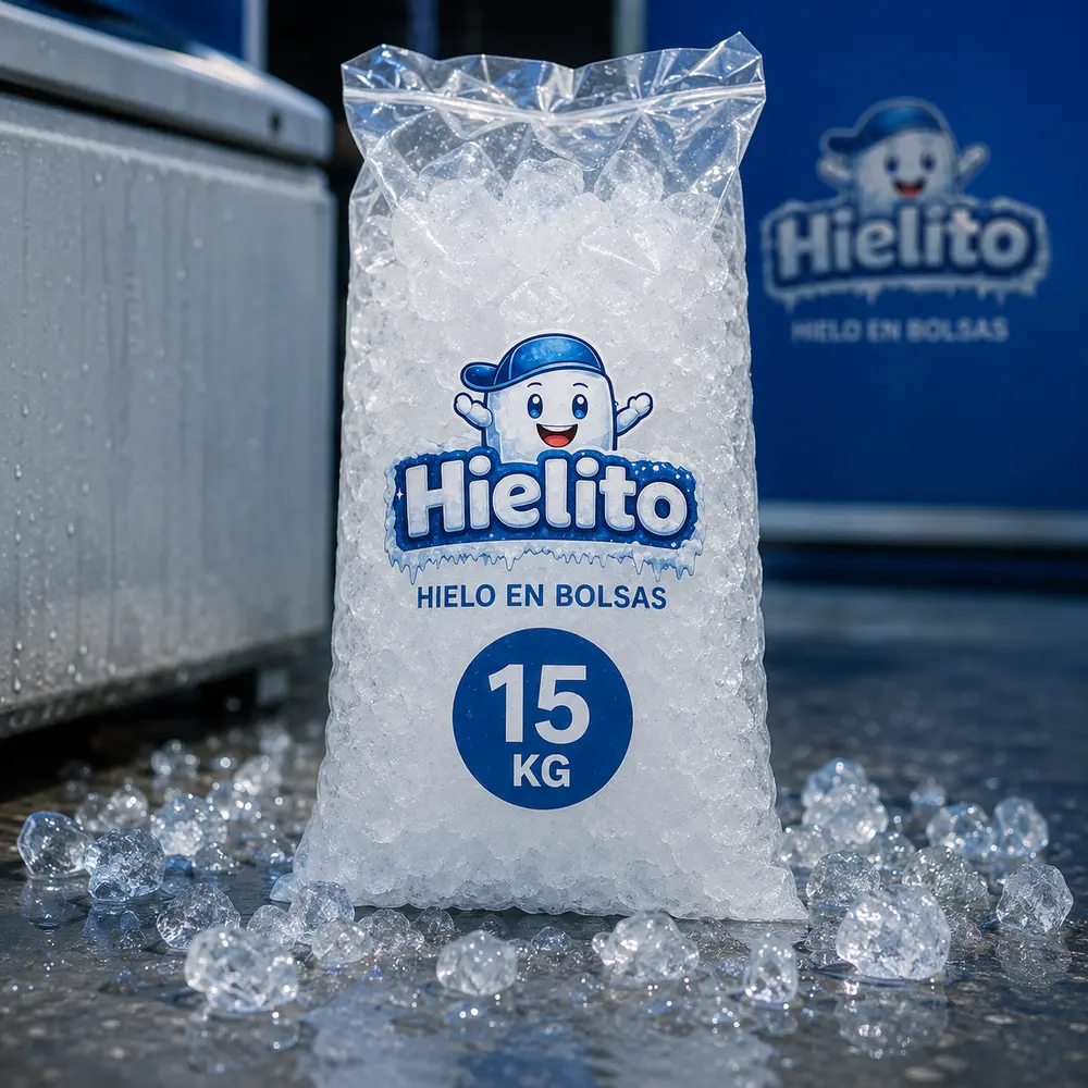 Bolsa de hielo Hielito de 15 kilos